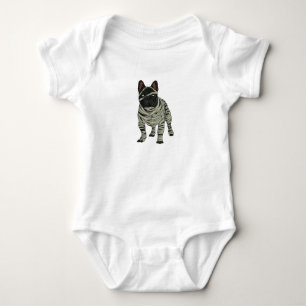 Body Para Bebé Perro Bulldog francés momia halloween disfraces Pe