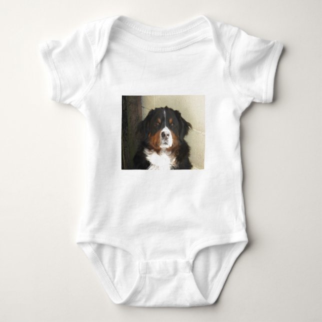 Body Para Bebé Perro de Bernese (Anverso)