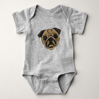 Body Para Bebé perro del barro amasado