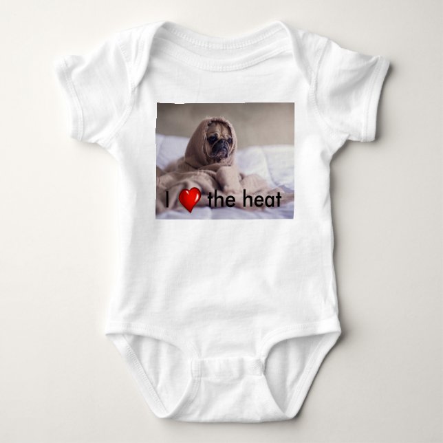 Body Para Bebé Perro gracioso (Anverso)