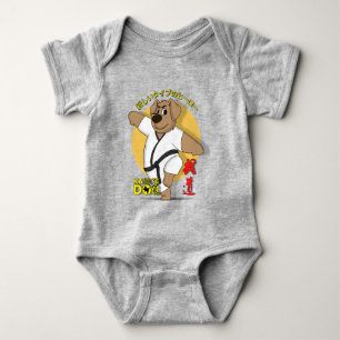 Body Para Bebé Perro Karate