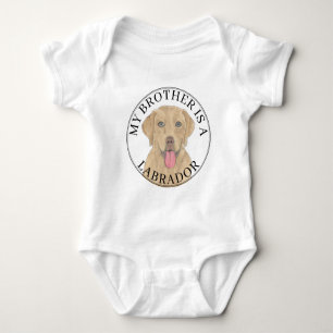 Body Para Bebé Perro Labrador Dudley
