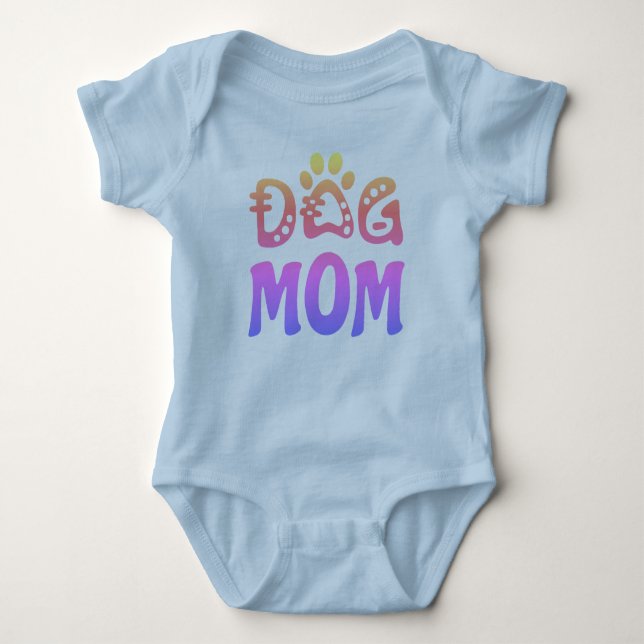 Body Para Bebé Perro Mamá (Anverso)