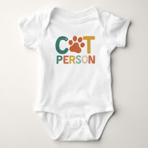 Body Para Bebé Persona de Gato Patas Padres