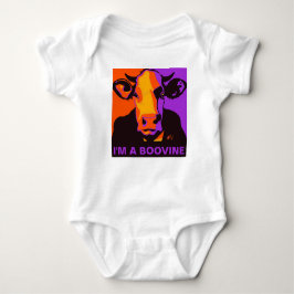 Body Para Bebé ¡Personalizable! Camiseta de vaca de arte pop boov