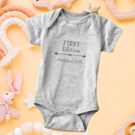 Body Para Bebé Personalizable Cute First Edition