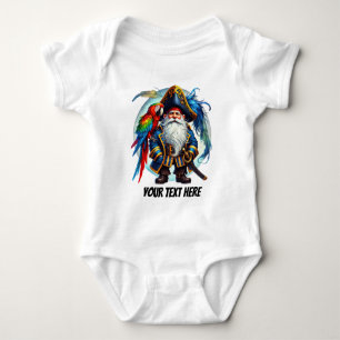 Body Para Bebé Personalizable de pirata de bebé divertido