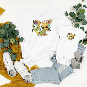 Body Para Bebé Personalizable Heart Splatter Mama Mini Butterflie