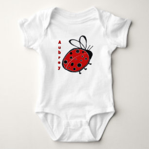 Body Para Bebé Personalizable Ladybug Infant Creeper