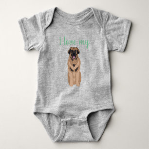 Body Para Bebé Personalizable Leonberger