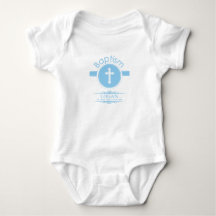 Personalizable, Niño Azul Hijo de Dios Bautizo