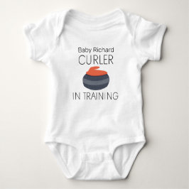 Body Para Bebé Personalización del curler de nombre del bebé en e