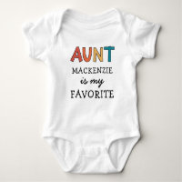 Personalizada Tía Favorita Cute Amo A Mi Tía