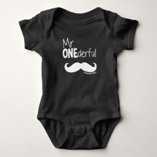 Body Para Bebé Personalizado 1.ᵉʳ Sr. Onebeautie Nacimiento