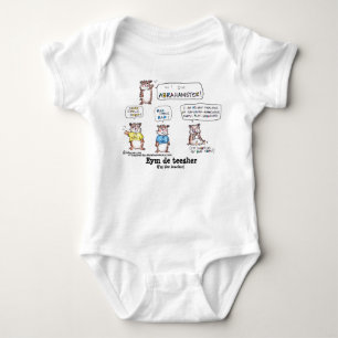 Body Para Bebé Personalizado Abrahamster Funny Baby