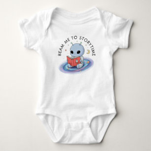 Body Para Bebé Personalizado Baby Alien Bodysuit