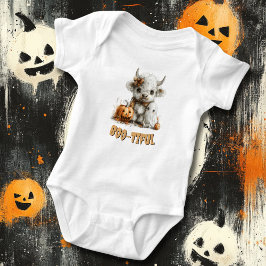 Body Para Bebé Personalizado Baby Bodysuit Calabaza de Fantasma d