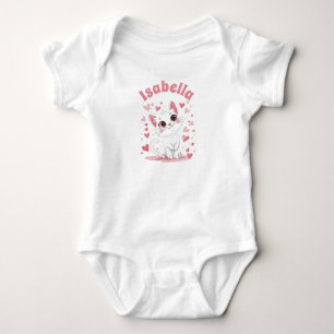 Body Para Bebé Personalizado Baby Bodysuit Personalizado de gato
