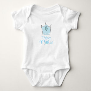 Body Para Bebé Personalizado Baby Boy Gift, Prince, Personalizado