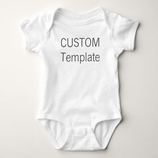 Body Para Bebé Personalizado Baby Cotton Gerber® Bodysuit Creeper (Anverso)