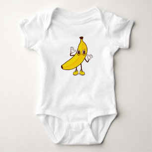 Body Para Bebé Personalizado bananera lindo y gracioso