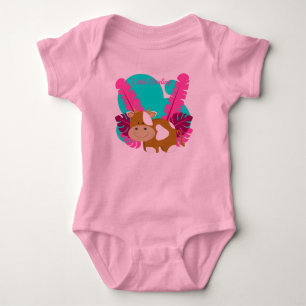 Body Para Bebé Personalizado bebé rosa