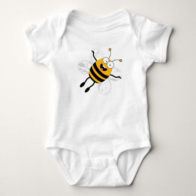 Body Para Bebé Personalizado Bee (Anverso)