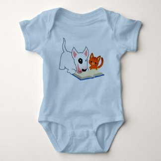 Body Para Bebé Personalizado Bullie y Kitty con ropa de bebé para