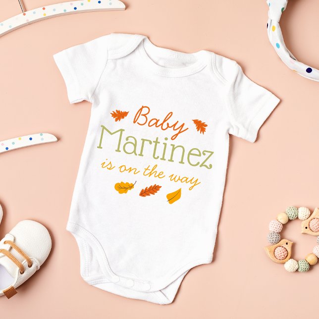 Body Para Bebé Personalizado Caída Invitación de Embarazo Abuela (Subido por el creador)