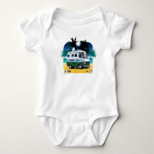 Body Para Bebé Personalizado Camper