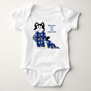 Body Para Bebé Personalizado Cat Funny Cute Baby