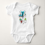 Body Para Bebé Personalizado Cute Baby Zoólogo Badge Science Lab<br><div class="desc">Vestir su pequeño con un adorable estilo científico con nuestro Personalizado Future Baby Scientist Name Tag Lab Coat bodysuit. Este singular traje de bebé tiene un diseño de una pequeña capa de laboratorio con una etiqueta de nombre personalizable, lo que convierte a su bebé en el científico estrella en proceso...</div>
