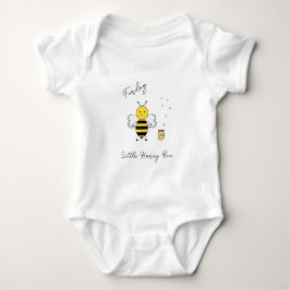 Body Para Bebé Personalizado Cute Bee Baby/Bodysuit Baby Bodysuit