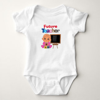 Body Para Bebé Personalizado Cute Gracioso Bebé Futuro Maestro