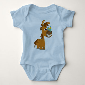 Body Para Bebé Personalizado Cute Mariposa Pony Baby Appartal