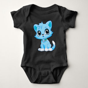 Body Para Bebé Personalizado de gatos adorable