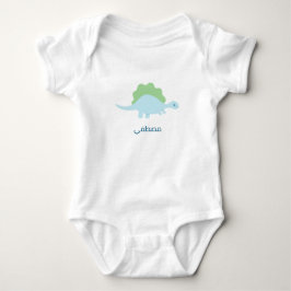 Body Para Bebé Personalizado, dinosaurاسم البيبي     