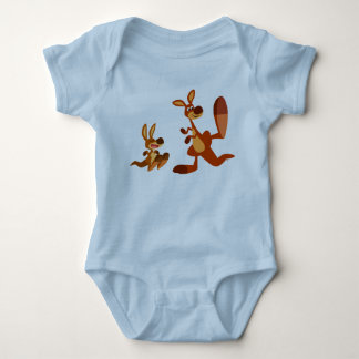 Body Para Bebé Personalizado dulce canguro papá e hijo ropa para 
