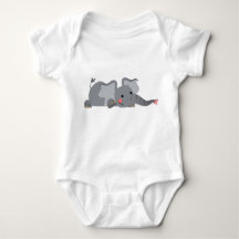 Personalizado dulce Sneaky Elephant Baby