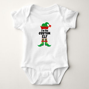 Body Para Bebé Personalizado Elf Soy el Personalizado Elf Crea tu