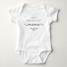 Personalizado Feliz Día de la Madre Mamá Elegante