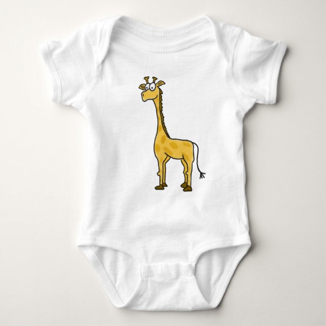 Body Para Bebé Personalizado Giraffe Creeper (Anverso)