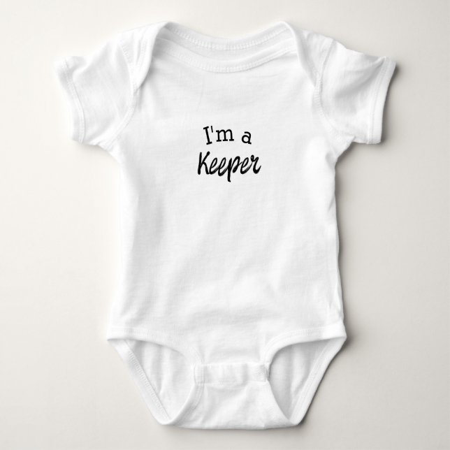 Body Para Bebé Personalizado gracioso Toddler soy un guardián (Anverso)