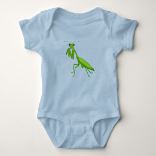 Body Para Bebé Personalizado Green Praying Mantis Unisex Infant A