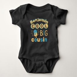 Body Para Bebé Personalizado Guay Big Cousin Baby Bodysuit