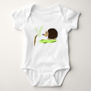 Body Para Bebé Personalizado Hedgehog