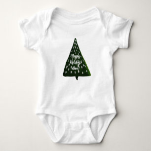 Body Para Bebé Personalizado Holiday Baby Bodysuit