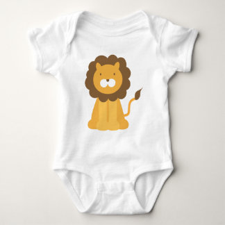 Body Para Bebé Personalizado Leon