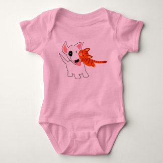 Body Para Bebé Personalizado lindo toro terrorífico y ropa de beb