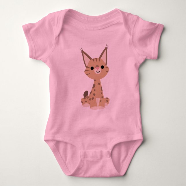 Body Para Bebé Personalizado Linx Baby T-Shirt (Anverso)